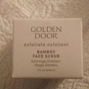 Golden Door Exfoliant Bamboo Face Scrub